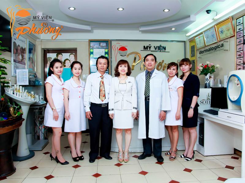 Đội ngũ Mỹ Viện Phương chuyên điều trị nám da tận gốc uy tín nhất tại TP.HCM