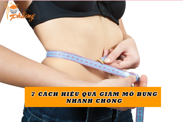 7 cách giảm mỡ bụng hiệu quả
