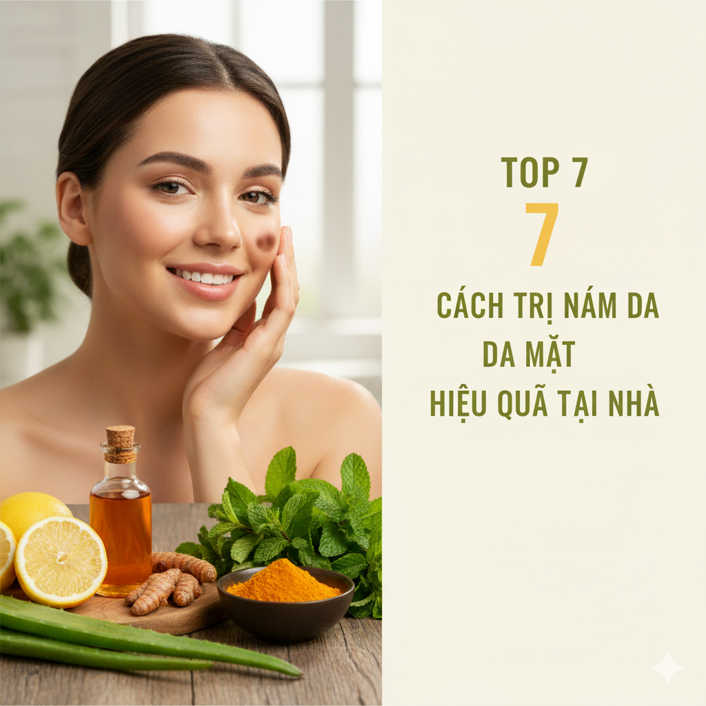 Top 7 Cách Trị Nám Da Mặt Hiệu Quả Tại Nhà Được Nhiều Người Áp Dụng